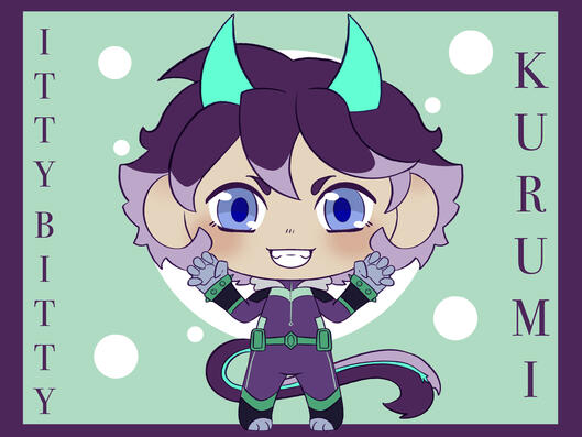 Kurumi - Itty Bitty Chibi